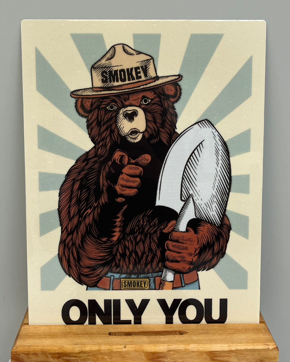 Smokey bear signs